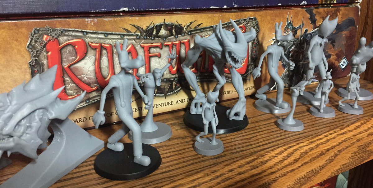 PascalCleroux's tweet photo. Here's some of our in game Bendy characters I printed off for the team @bookpast @themeatly @KindlyMood @MattGoles @Artbygavin last Christmas. Not as cool as the Bendy Merch but still kinda cool :P #Bendy #bendyland #3Dprinting #bendychapterfive #phatmojo #epicdrops https://t.co/TRHOxOywuc