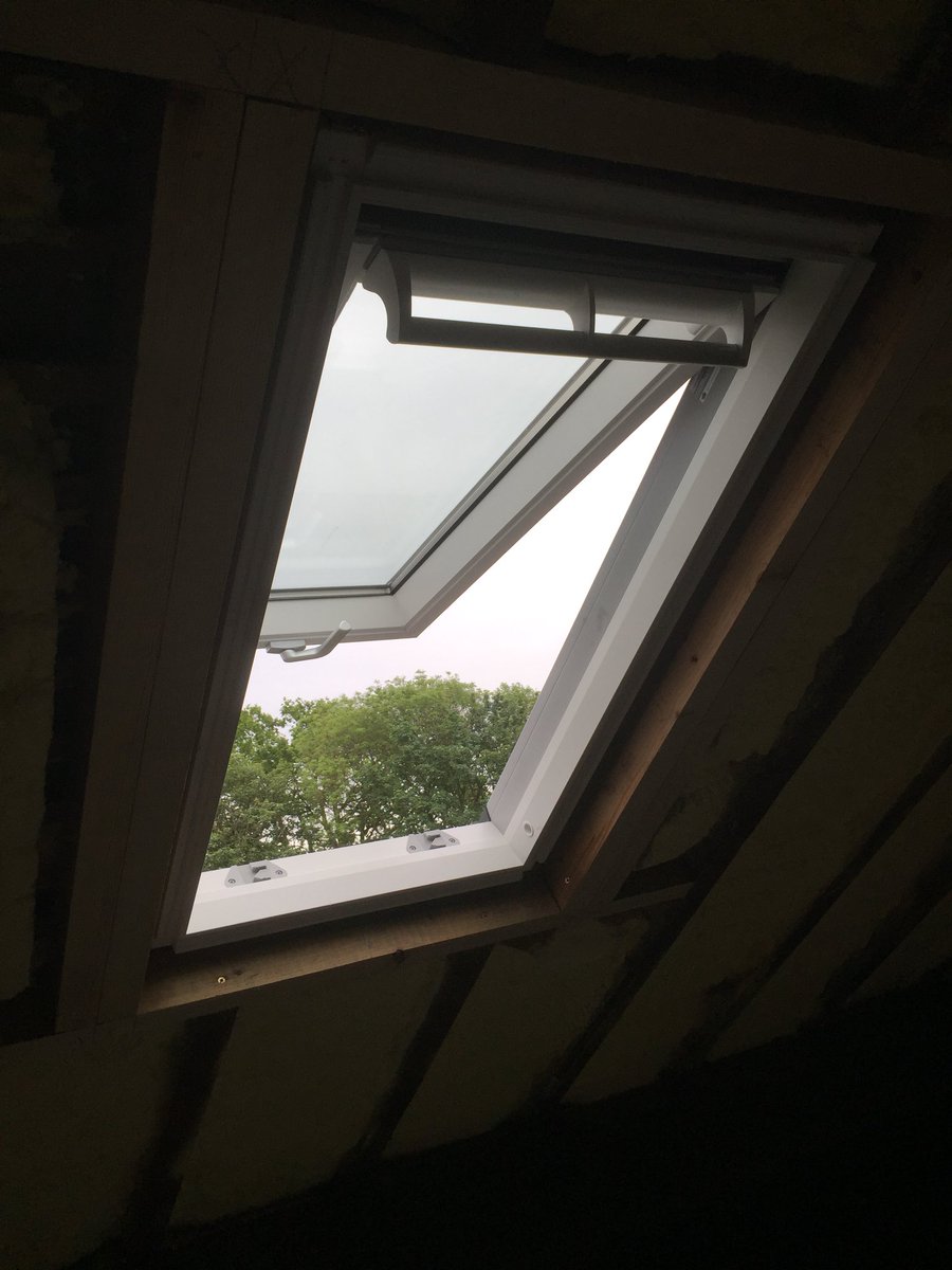 chaplinroofing's tweet photo. Mission accomplished. 😅 1 @VELUXGBI top hung #VeluxRewards #ViewFromTheTop https://t.co/EtuwZmjW6J