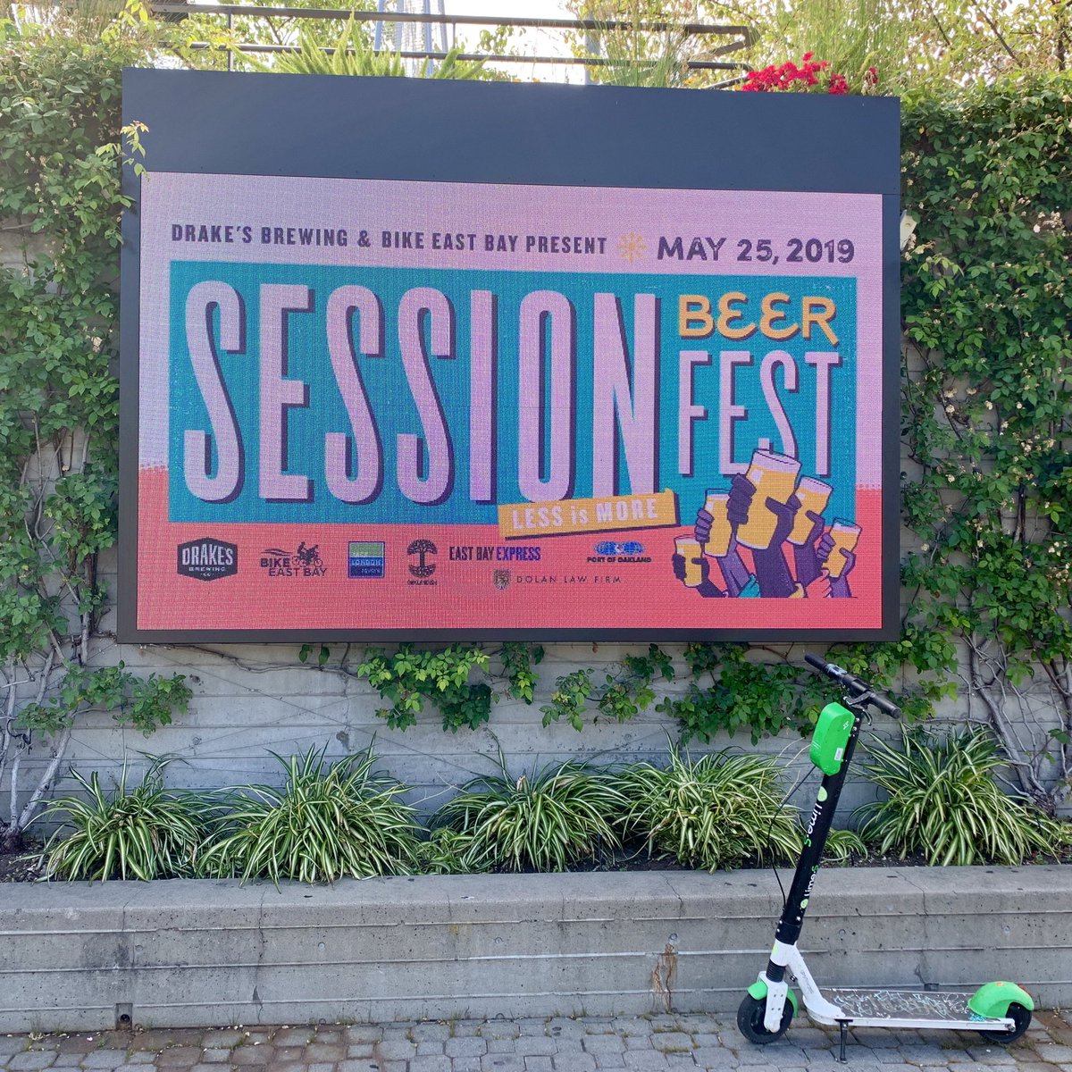 BikeEastBay's tweet photo. Volunteers prepping for #Sessionfest beer fest today at Jack London Square, 1-5pm. Proceeds benefitting @BikeEastBay. Thank you @DrakesBeer for organizing. See you this afternoon https://t.co/oSB0Ubbv6X