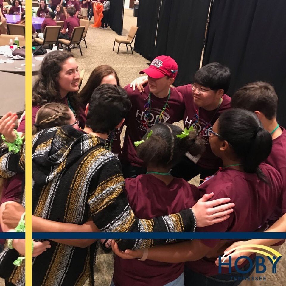 HOBYTN's tweet photo. Day two is in full swing here in Nashville! We have spent the morning discussing the importance of Group Leadership. We are full of HOBY Hugs and high spirits! #hoby #HOBYTN #HOBYTN19 #leadersbuilthere #leaveyourmark #volunteer #communityservice #leaders #leadership https://t.co/eKXRQ051eW