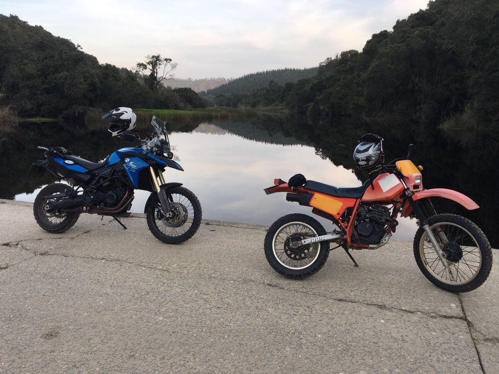 KarooBiker's tweet image. Had a great ride with my old man. Took part in the @EatSleepRIDE  #SyncRIDE nice little back roads. Great way to spend a couple of hours.
