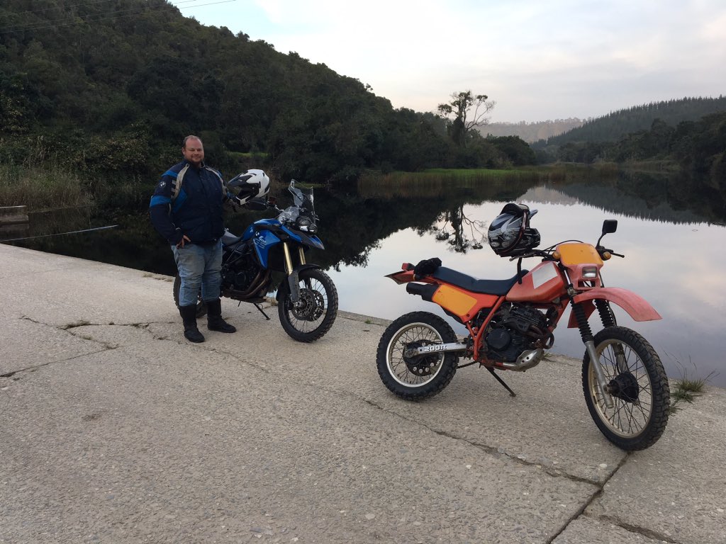 KarooBiker's tweet image. Had a great ride with my old man. Took part in the @EatSleepRIDE  #SyncRIDE nice little back roads. Great way to spend a couple of hours.