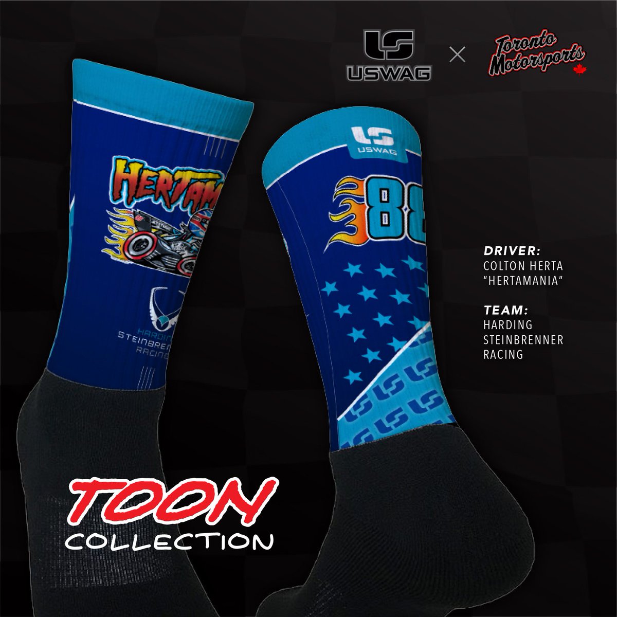 It's HERTAMANIA 2.0  🔥🏁 <a href="/IMSMuseum/">IMS Museum 🏁</a> <a href="/ShopIndyCar/">Official IndyCar Merchandise</a> 

#Indy500 #howdouswag #sockswag #hertamania