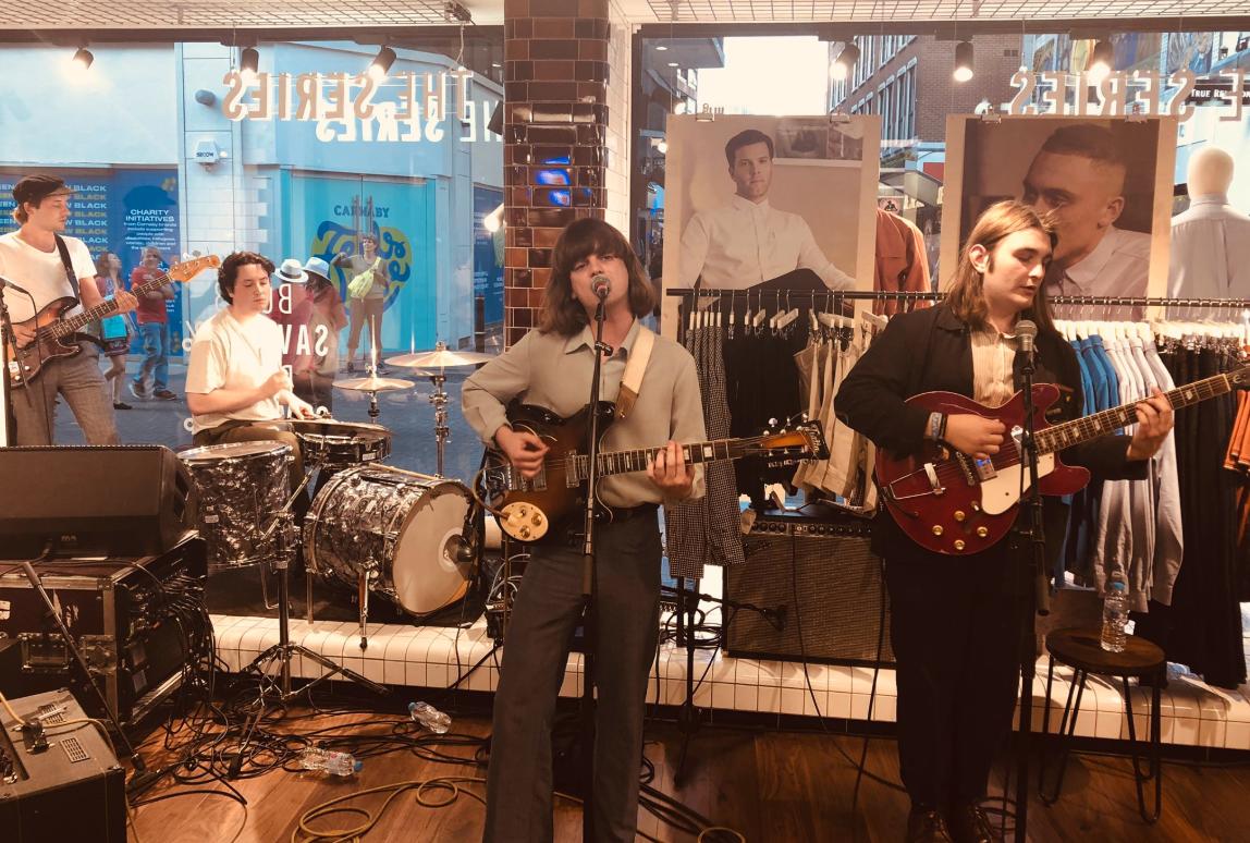 Last week saw the launch of <a href="/BenSherman1963/">Ben Sherman</a> x <a href="/PRSFoundation/">PRS Foundation</a> #MOMENTUM events. Great craic producing this in-store with both teams. Shout out to <a href="/furbabyfur/">FUR</a> + <a href="/babeheavenband/">babeheaven</a> 🌵

Next one on 13 Jun feat. <a href="/tenfemusic/">TEN FÉ</a> + <a href="/CHILDCAREBAND/">CHILDCARE</a> 
Tix: bensherman.co.uk/momentum
📷 <a href="/Joe_Frankland/">Joe</a>