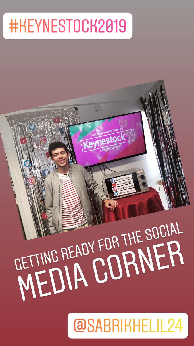 Kent_TV's tweet image. Getting ready for the livestream for #Keynestock2019! Tweet your thoughts below or use the hashtag! Tune in on @YouTube at; youtu.be/oPrmHHtvADA.