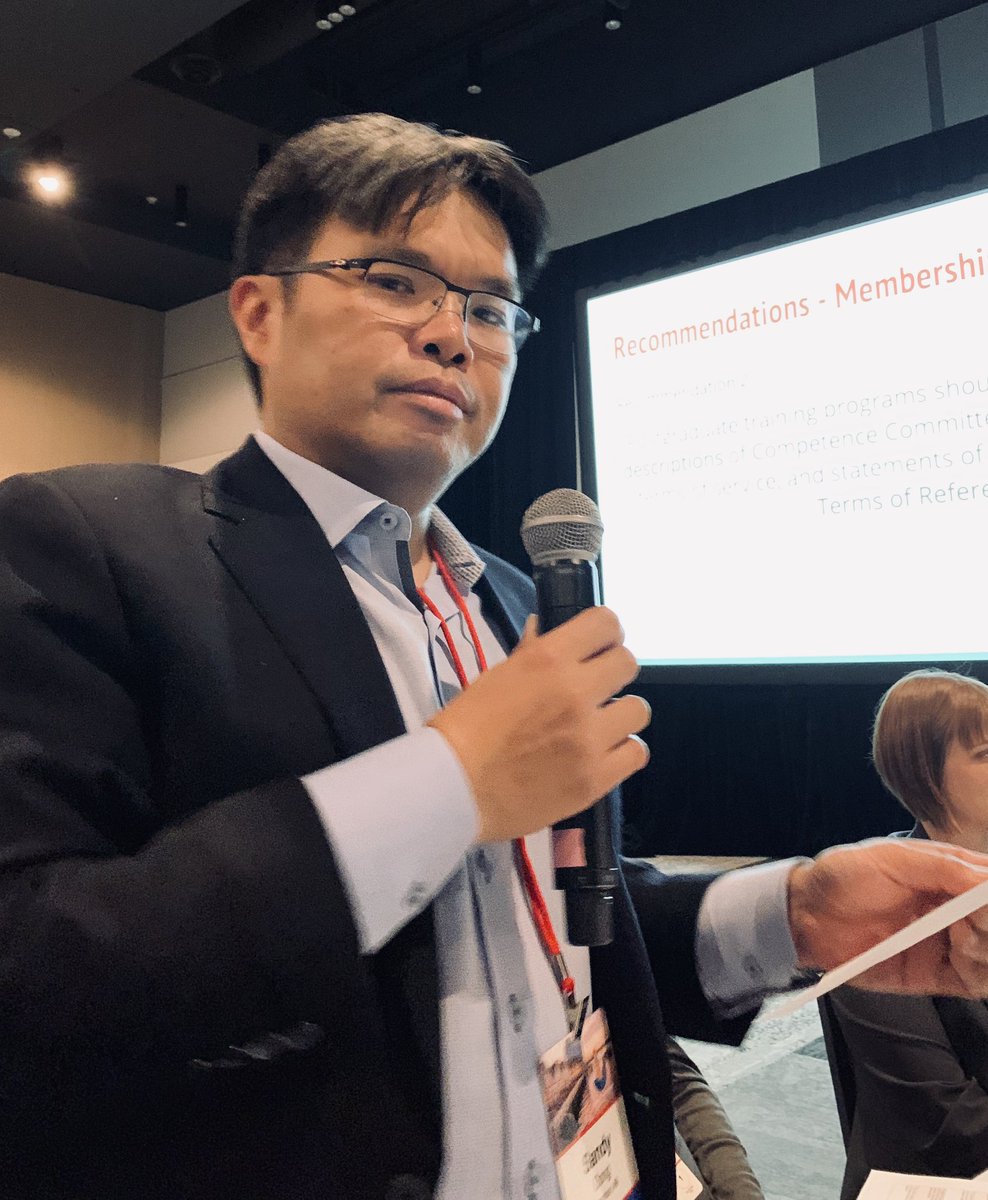 drjfrank's tweet photo. #CAEP19 #AcademicSymposium on #CBME: @SandyDongMD discussing #CompetenceCommittee membership. #meded @wjcheungem @TamaraMcColl @TChanMD @CAEPConference https://t.co/hRQgRdsVss