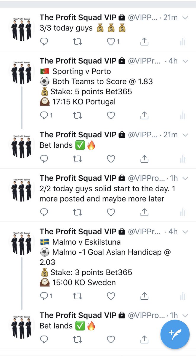 The Profit Squad tweet media