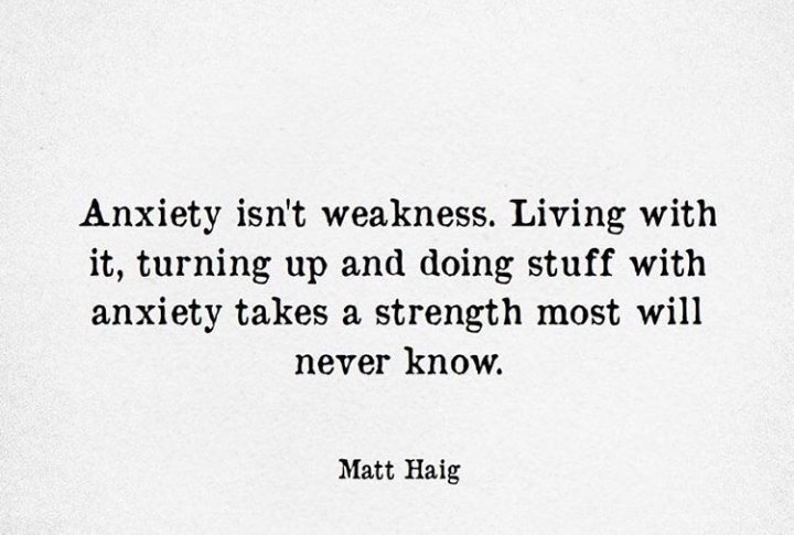 GDepressionT's tweet photo. Anxiety is not something to be ashamed of. You are more stronger than you think! 🤗🤗🤗
#changewiththerapy #AnxietyAndMe #anxietyhelp #strong #stronger #STRONGHEARTS https://t.co/LJYMmIeUpA
