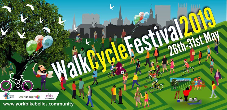 bplusbyork's tweet photo. Enjoy a whole week of free fun walks, rides and social activities and workshops all around improving your health and the environment by walking and cycling #OnlyInYork

https://t.co/4vEtt3wgSc https://t.co/yHHOGfHFLO