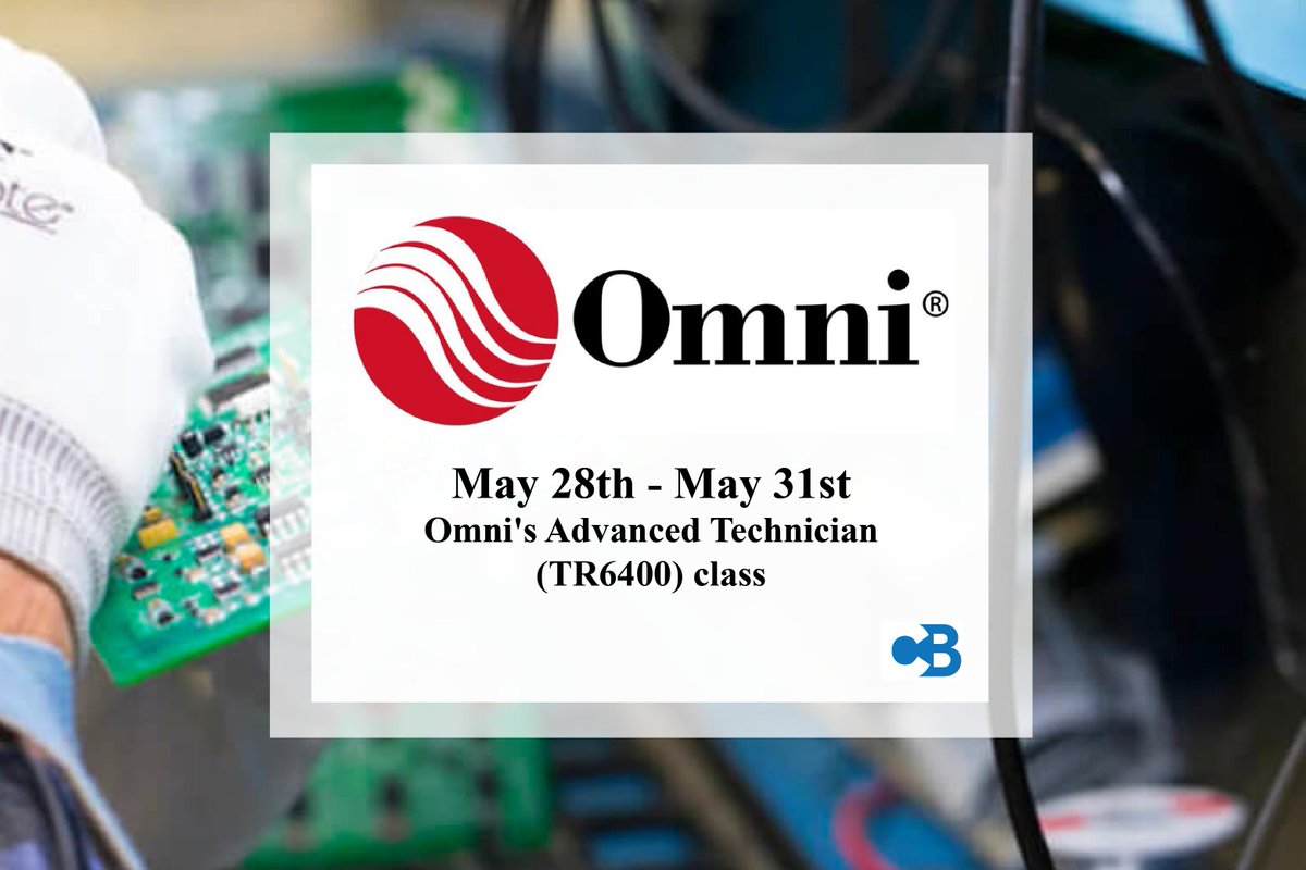 CBProcessCanada's tweet image. Only 3 days left until our OMNI training starts for advanced technicians (TR6400). If you haven't done so already, register by clicking here: cbprocess.ca/training/
#OMNI #Training #FlowComputers #Technicians #Advanced #CBProcess