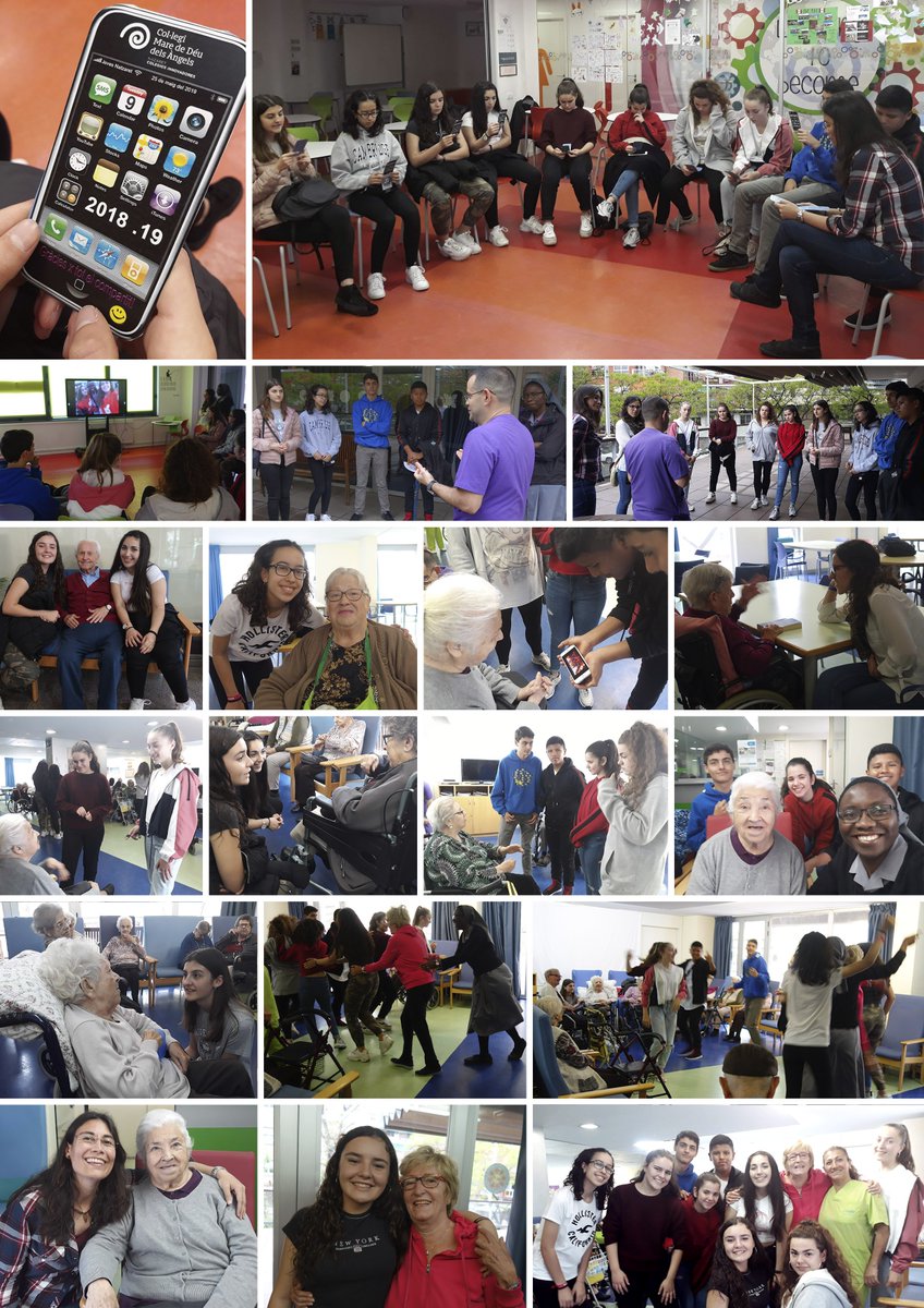 MdaPastoral's tweet photo. Convivència amb els #JovesNatzaret @_mdangels Jornada x reflexionar, valorar el curs, compartir pregària, acompanyar als avis de la resi i celebrar l'Eucaristia x agrair tot el viscut. Ens acomiadem fins el curs vinent amb un bon dinar! Seguim en camí! #BeNatzaret #BeLiveBeLife https://t.co/DrwsojnCog