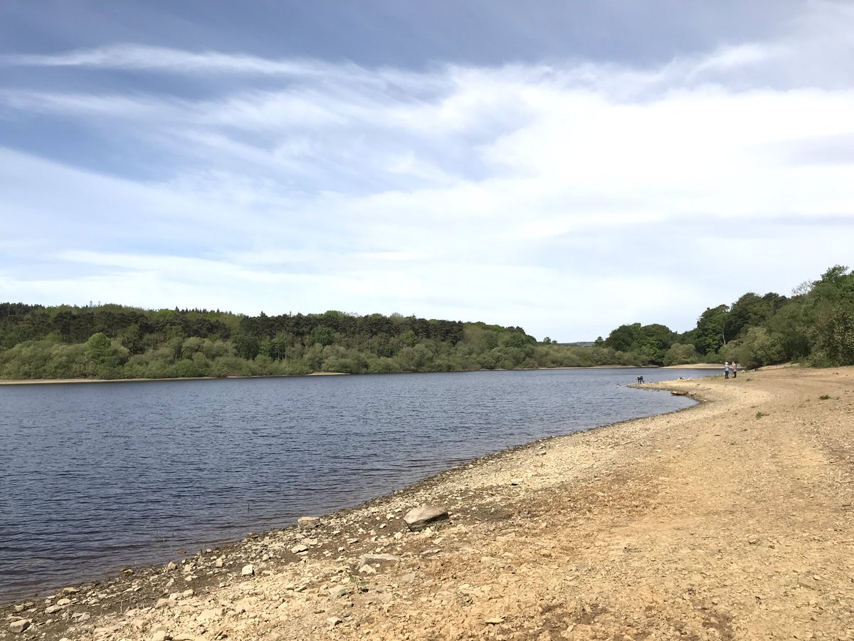 jsfirth's tweet image. Swinsty very shallow today. Hosepipe ban imminent?  @Hudsonweather