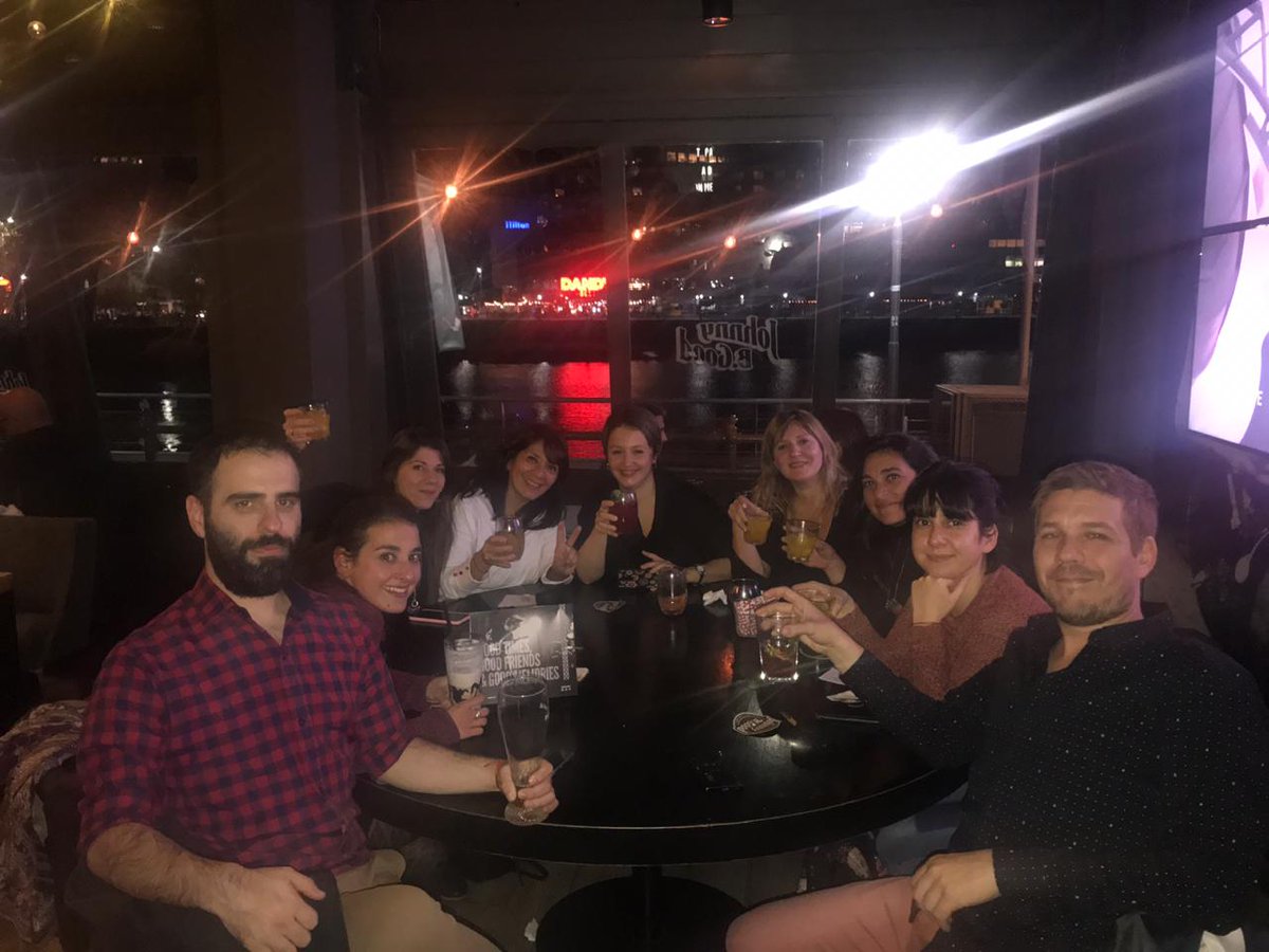 sebapony's tweet photo. Cuando se trabaja en equipo se genera una unión que va más allá del horario laboral. @Osdepym @Somos_Osdepym https://t.co/dBmW71euqZ