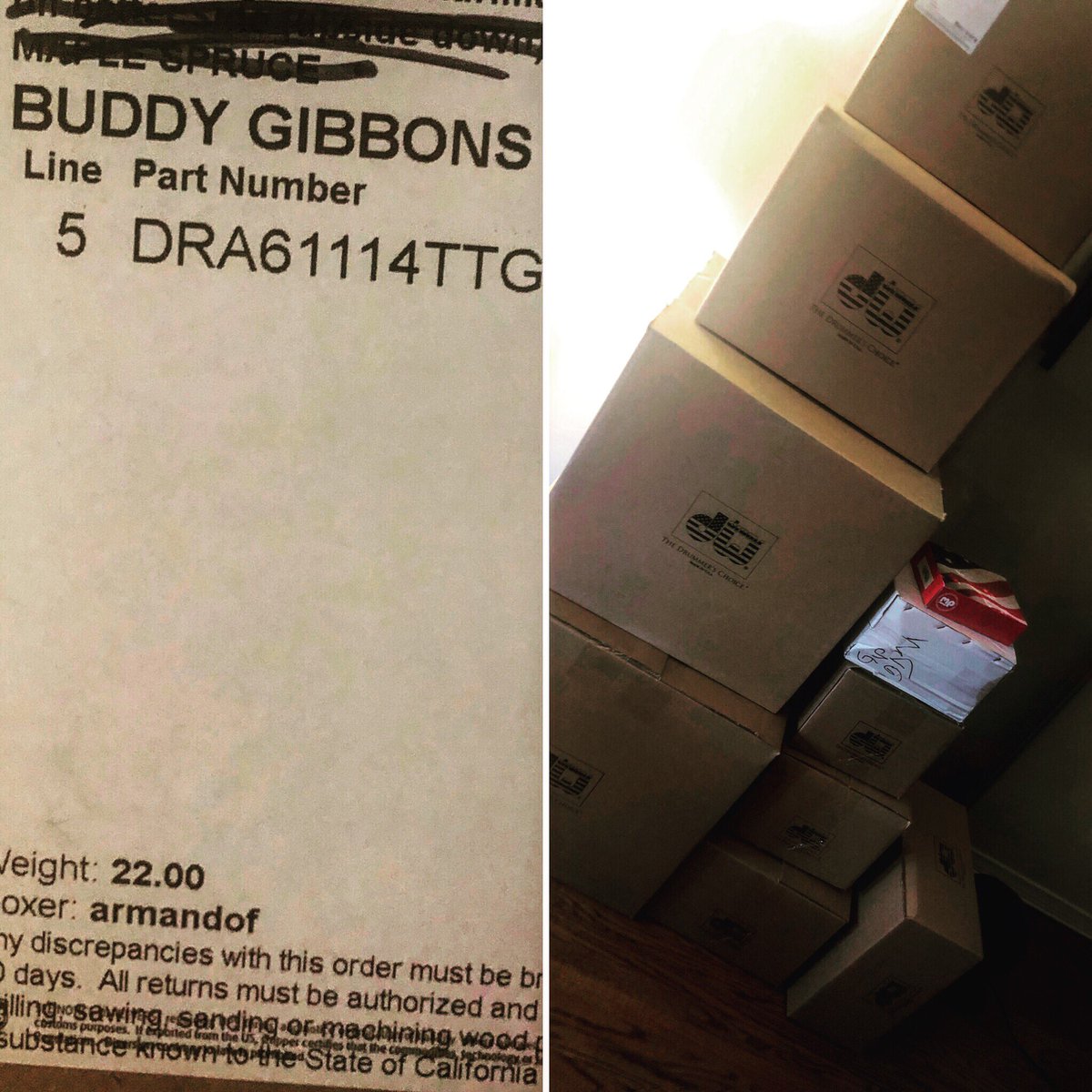 Wonder what’s in the box(es)??? <a href="/dwdrums/">Drum Workshop, Inc.</a> #dwdrums #drummer