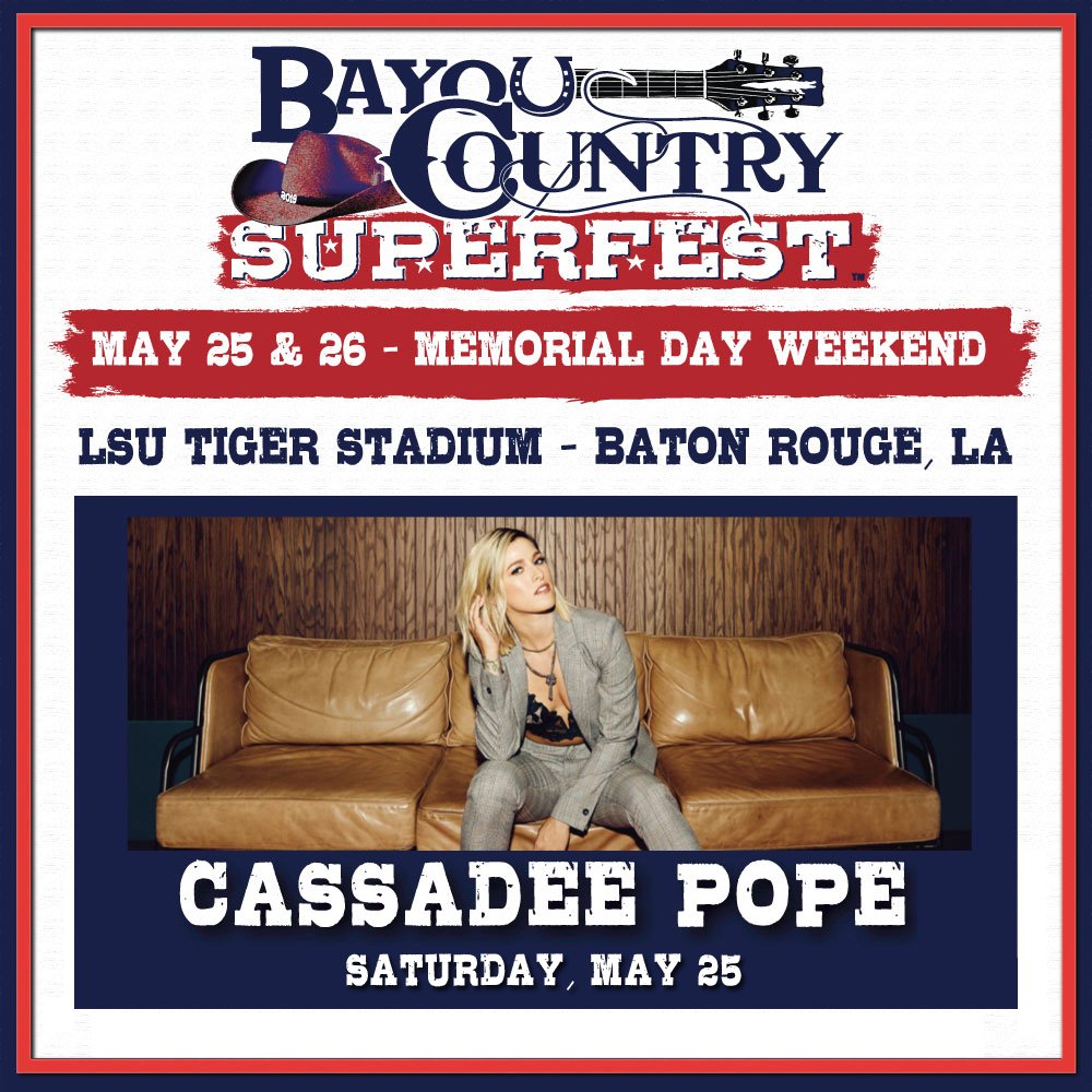 Bayou Country Fest tweet media