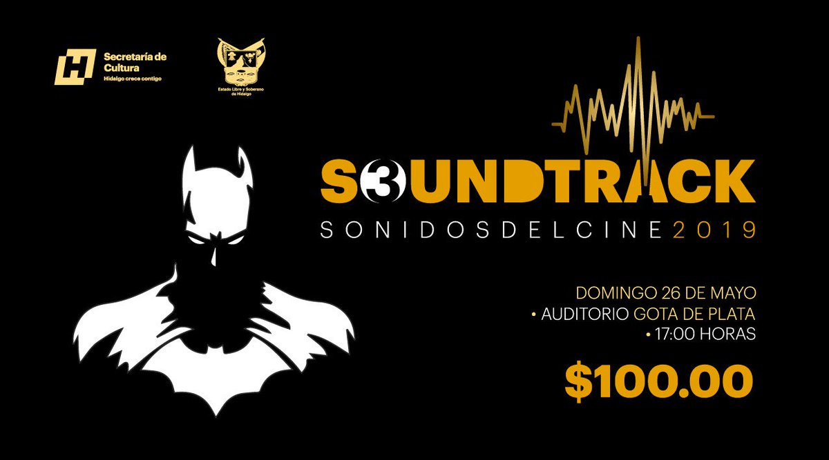 omarfayad's tweet photo. Asiste este domingo 26 de mayo a #SoundTrack3, un recorrido por las mejores bandas sonoras de las películas que han trascendido en la historia del cine clásico, infantil y contemporáneo interpretados por artistas hidalguenses e invitados especiales. ¡No te lo pierdas! https://t.co/oIOBsMIZ7E