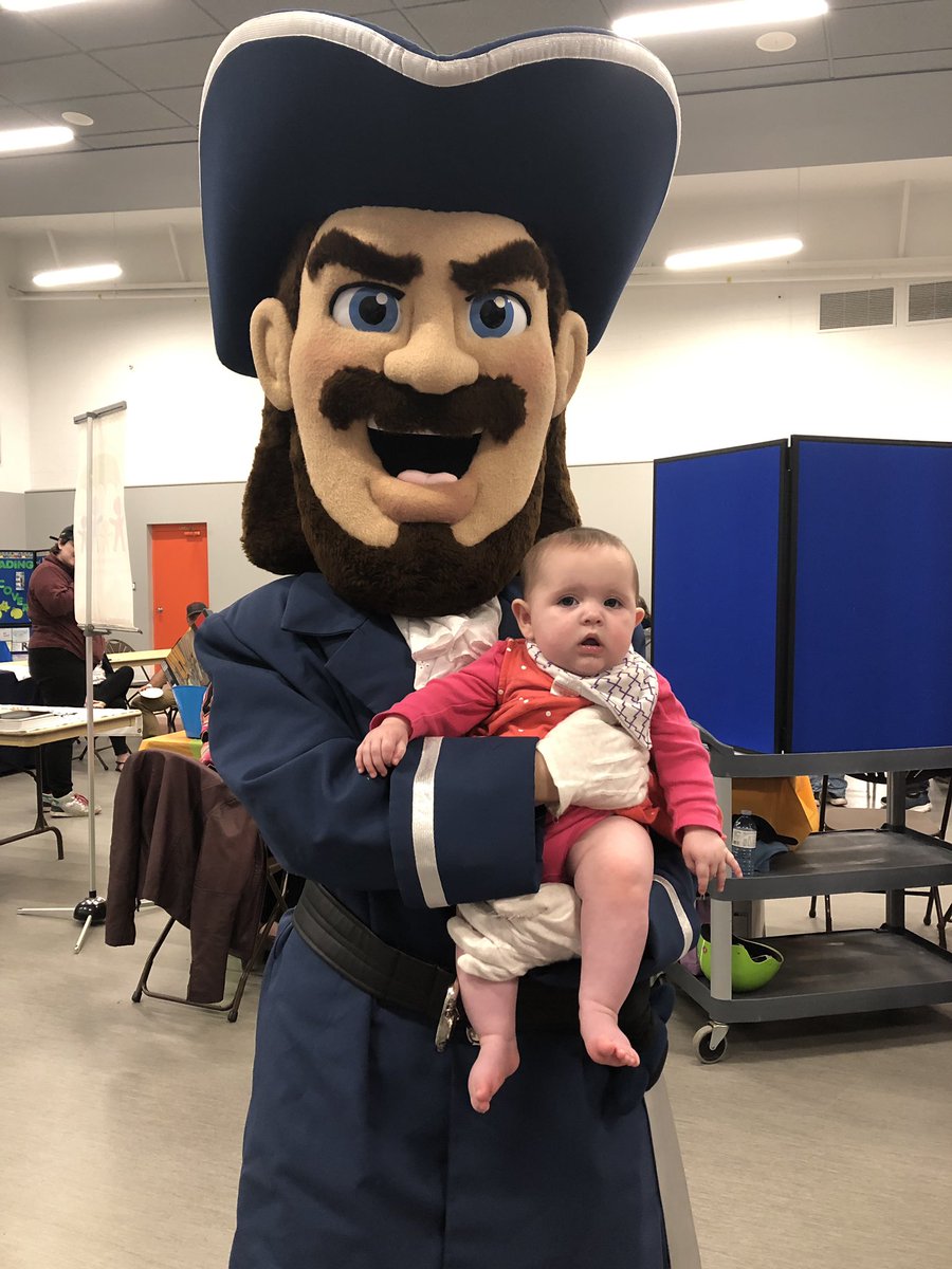 mstconstable's tweet photo. @CEandSSchool was well represented at the Chapleau Children Service Providers Network open house! Thank you to all our students (and mascot) who made the event a success! A special thank you to @m_lambruschini for all your help! #ADSBlearns #ADSBnextgen https://t.co/dVjtkzSMCZ