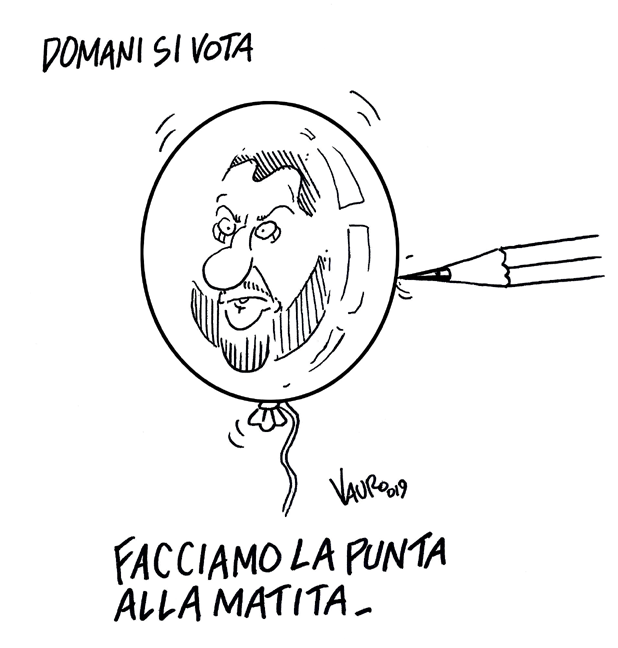 VauroSenesi's tweet photo. Al voto! #25maggio #26maggio #Salvini #elezioni #ElezioniEuropee #ElezioniEuropee2019 @fattoquotidiano https://t.co/mqQRaGqxub