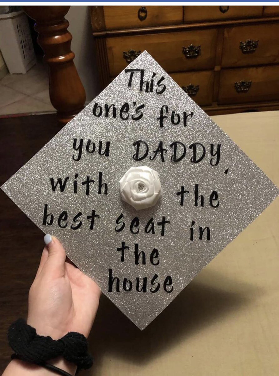 So many caps in remembrance of loved ones! 

Congratulations, Kaylee &amp; Raylie