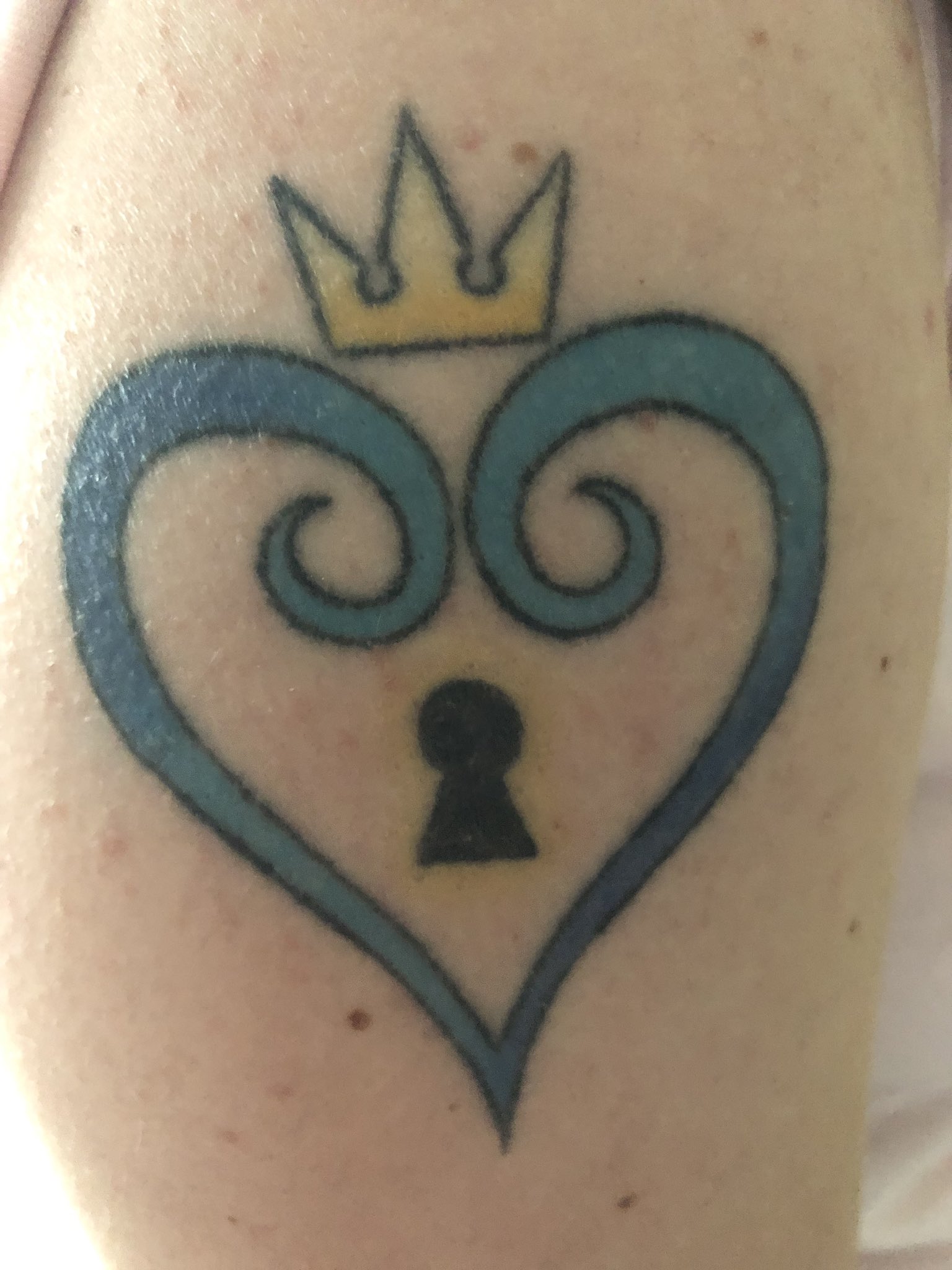 TreTzy on Twitter New tattoo  Kingdom hearts represent   httptcoGtSEA1OpU9  Twitter