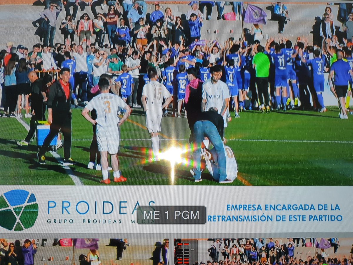 Grupoproideas's tweet photo. Enhorabuena @CDPearanda. Ha sido un placer retransmitir en #directo el partido. Enhorabuena @pequebarez https://t.co/ONV9MGtEsw