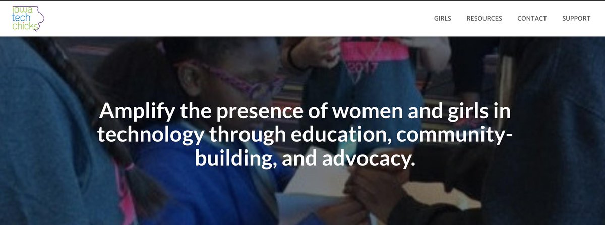 iowatechchicks's tweet photo. New mission for our organization! If you want to get involved, send us an email at iowatechchicks@gmail.com and also check out our site: https://t.co/gAzkd7zpbF https://t.co/MB9X2Gia0I