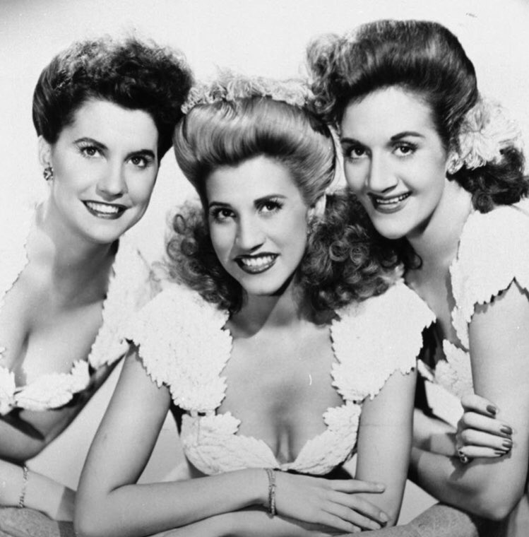 Swing-era vocalists The Andrews Sisters are originally from Minneapolis, MN.