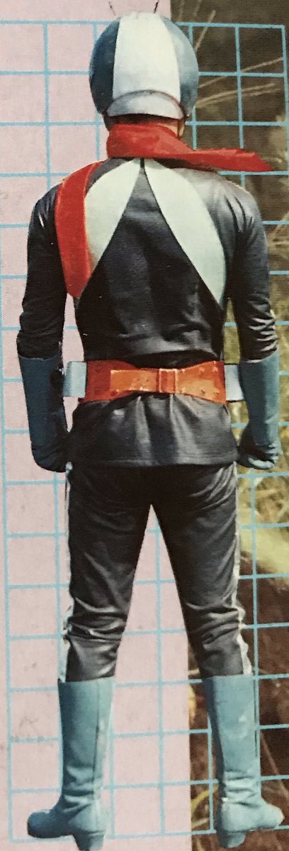仮面ライダー」より 第14話 15話に登場した2号ライダーのスーツ