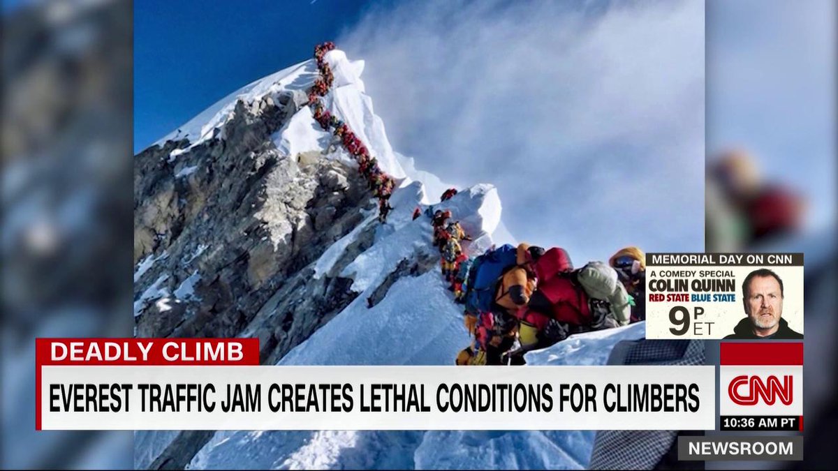 Mount everest at least 9 people have died on mount everest this year