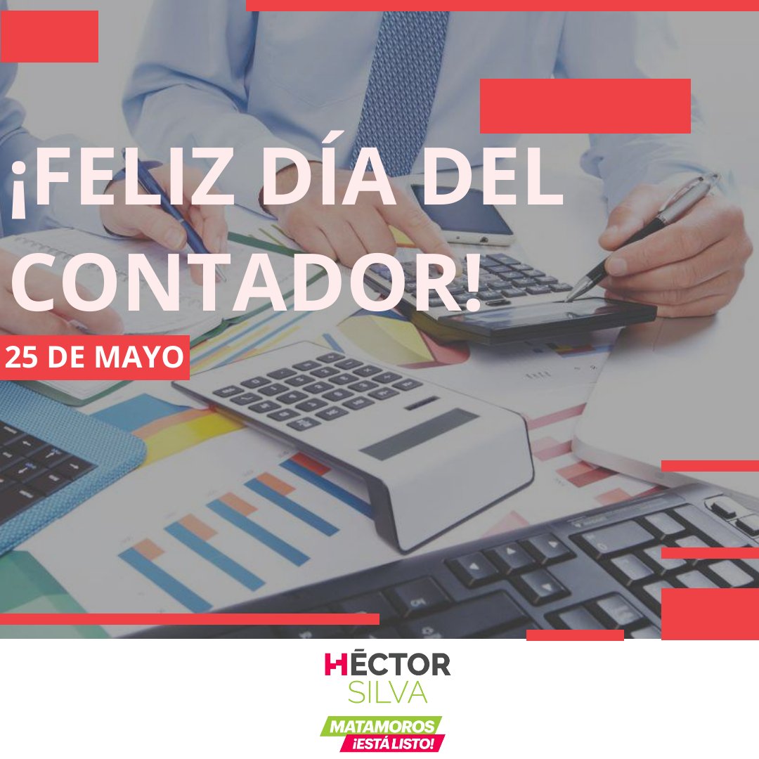 HectorSilva_19's tweet photo. #DíaDelContador
Muchas Felicidades a todos los que desempeñan esta gran y noble profesión. ¡Saludos! https://t.co/28WxM5d0hB