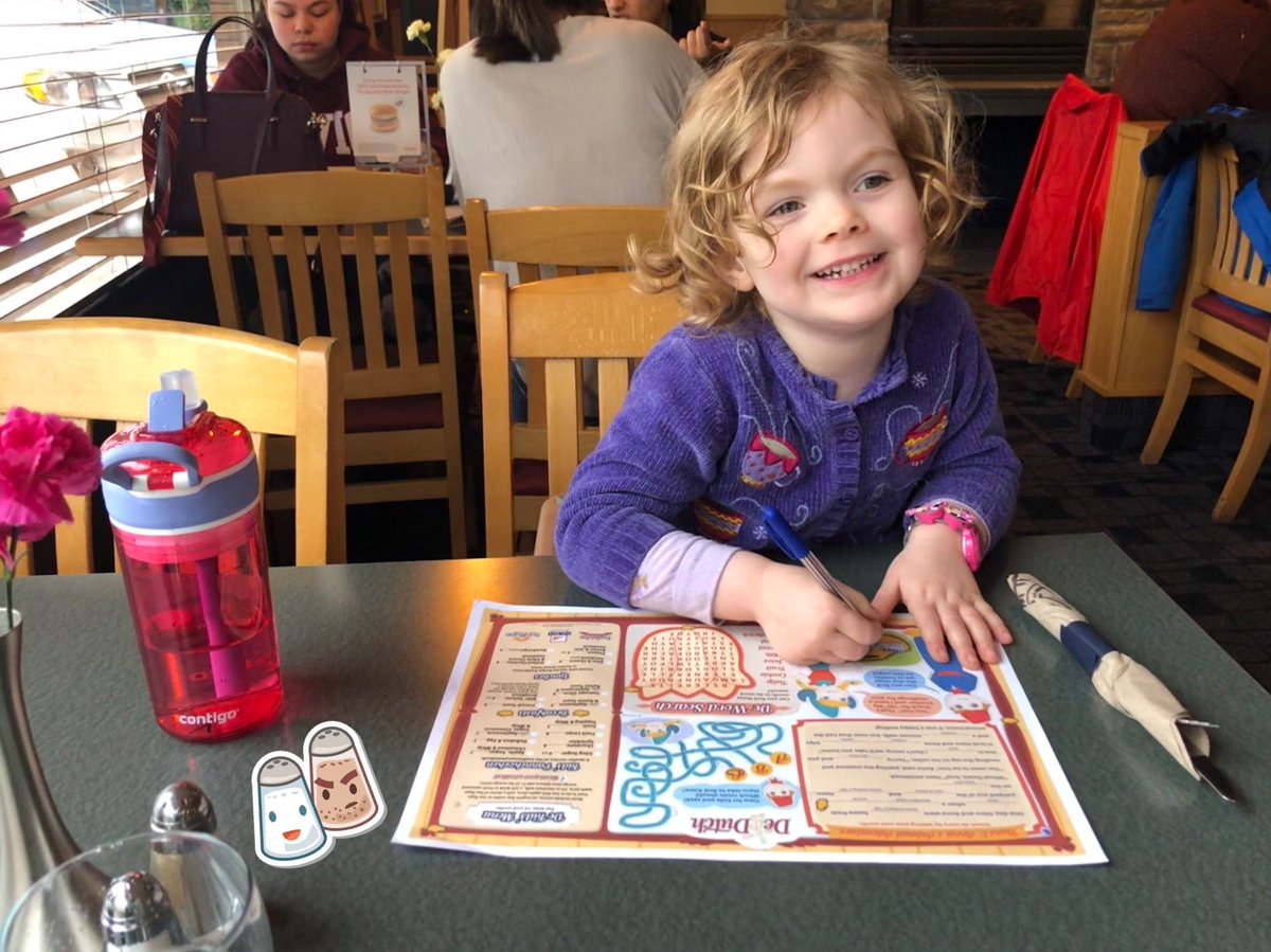 JazzyTBarry's tweet photo. After tough drenching daddy-daughter- #doge walk through Gabo Crk, #northquadra #saanich, #vaeBarry &I decided #dedutch windmill to dry off. (@ De Dutch Pannekoek House in Victoria, BC) https://t.co/88LsYIlSDd https://t.co/1wv38fL738