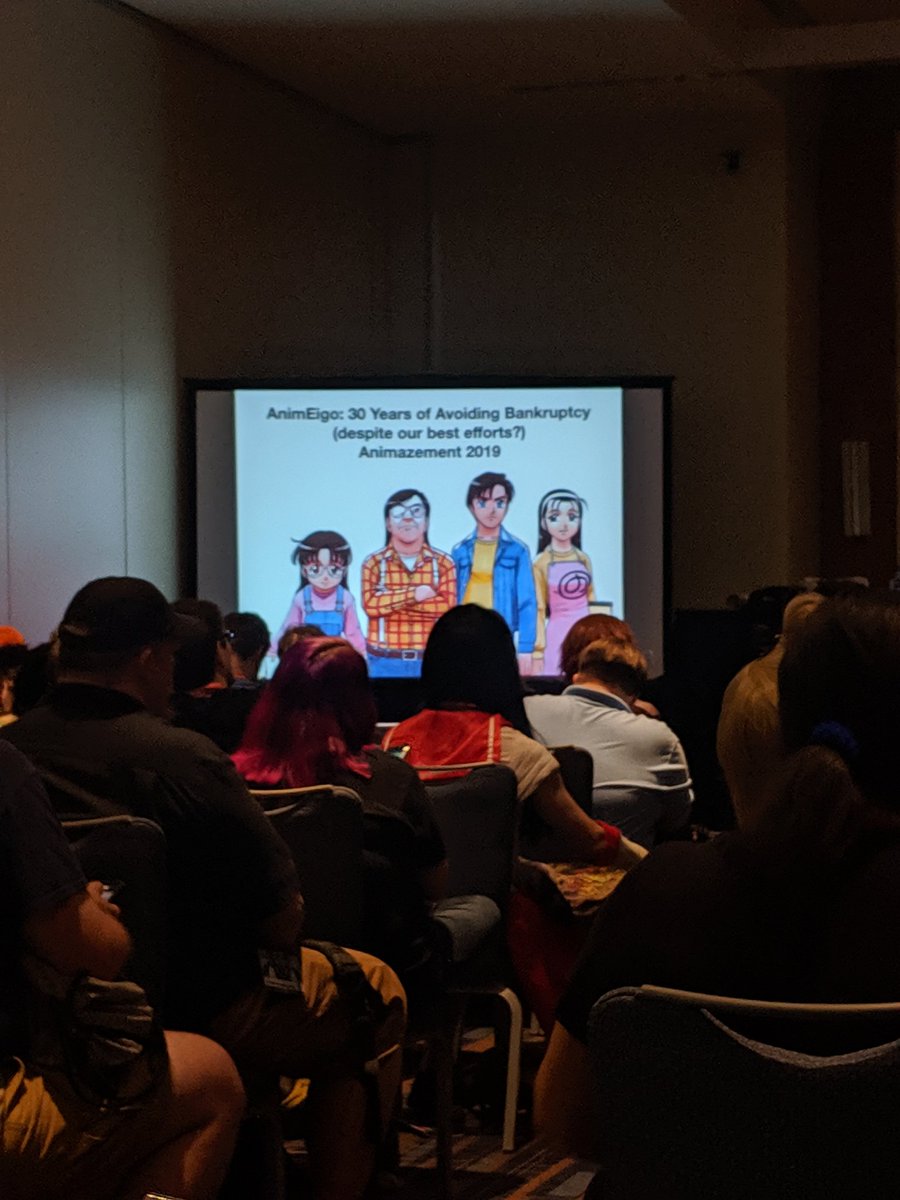 megaplushie's tweet photo. Time for the @AnimEigo panel at @animazement! #az2019 #az19 #anime #manga https://t.co/iu2QD7dp7m