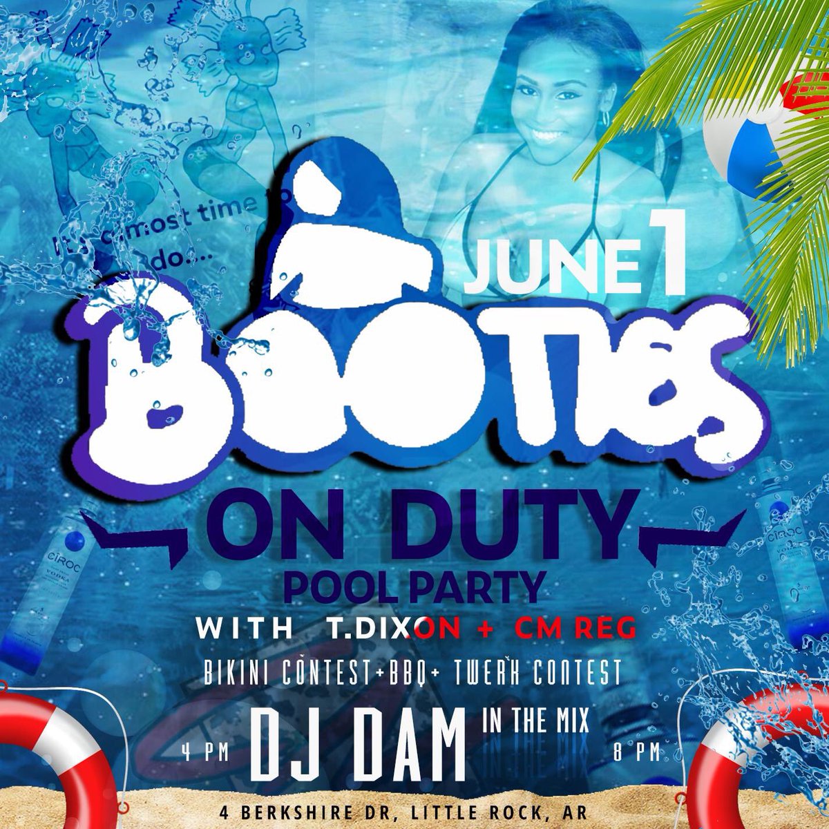 WonnJamesss's tweet photo. JUNE 1ST | #BootiesOnDuty 💦👙🔥
@RealTDixon + @Og__Regg
#PlayamadeProd in the 〽️ixx with the PMP Punch 🥵 @iWarren_You https://t.co/3p1gETK4Op