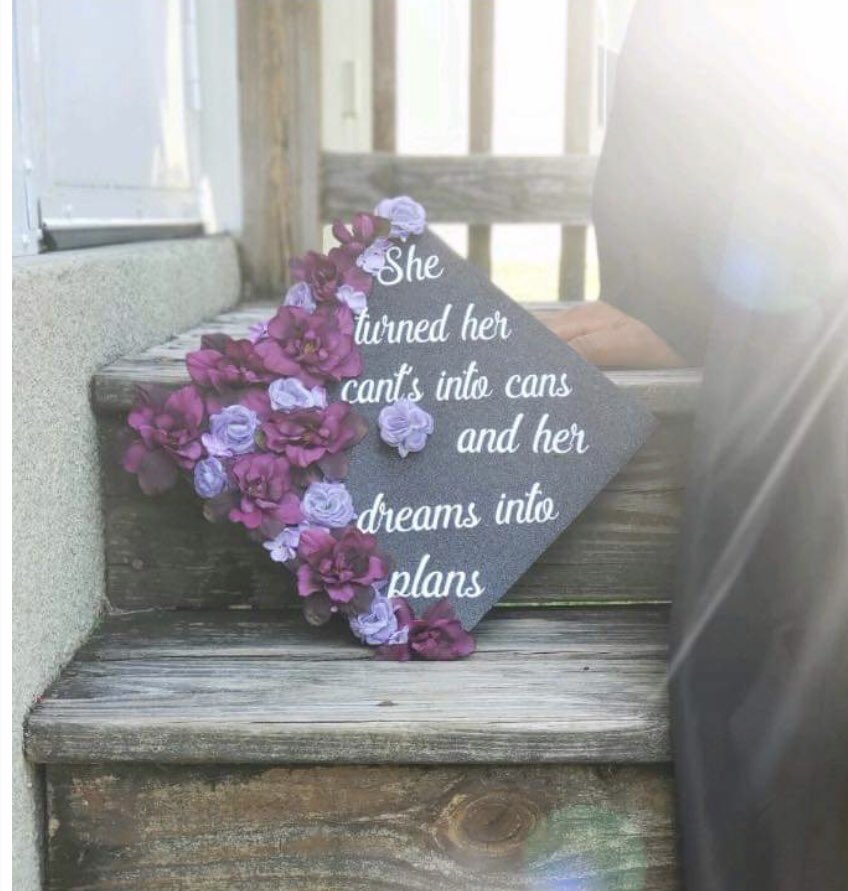 Brandon &amp; Ja’Hyra your caps are picture perfect ready for graduation! 

Congratulations 🎓🐾