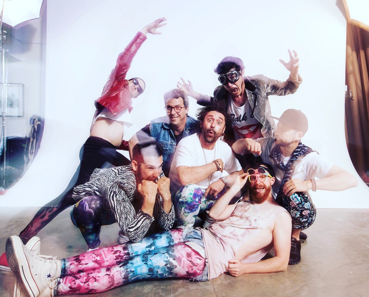 FiveAlarmFunk's tweet photo. Photoshoot day!📸🙌 So good to be back in the studio with world class photographer Brendan Meadows! WOOT! Cant wait to show you the rest! #prequel #fivealarmfunk https://t.co/5aS1ZxesEf