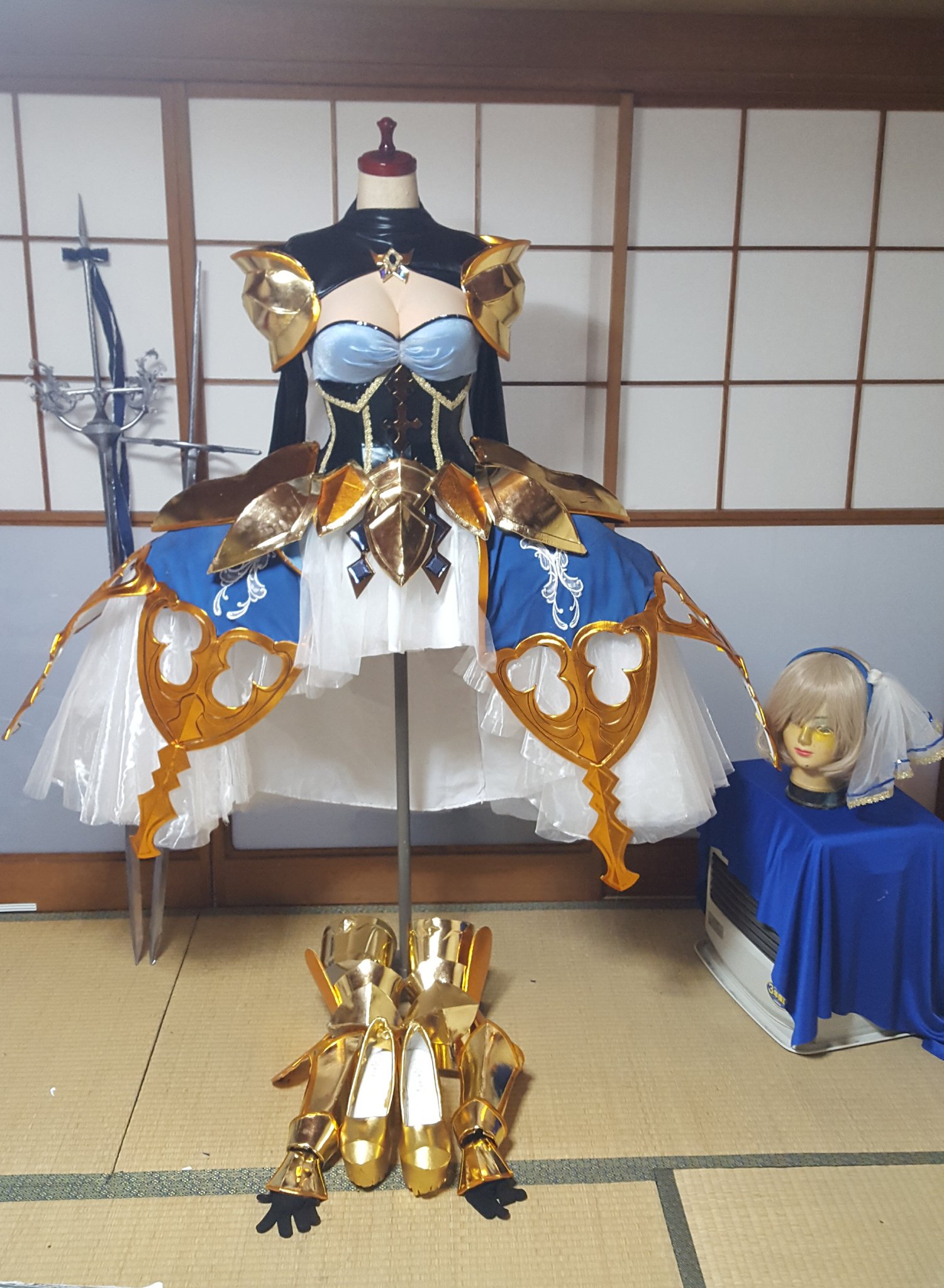 サリエ グラブル クリュサオル ジータ版 なんとか着れる状態になりましたー 土古戦場もお疲れ様でした T Co 70jkmfgkzq Twitter