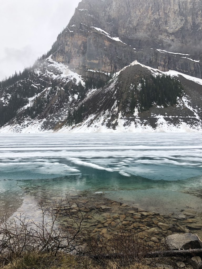 MikeAdey3's tweet photo. A bit chilly today up at Lake Louise π¨π¦ #lakelouise #banaff #canada https://t.co/DwCNOlKDVk
