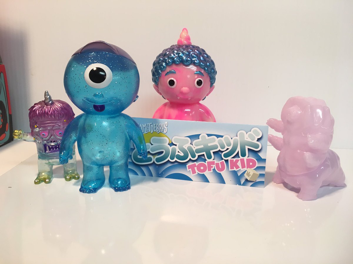 GriffinJGaw's tweet photo. More great #Sofubi arrived from @cometdebris - Tofu Kid! Thank you!
#Sofubi #softvinyl #DTA #DoomCo #TenaciousToys https://t.co/ZZBmAEPv4J