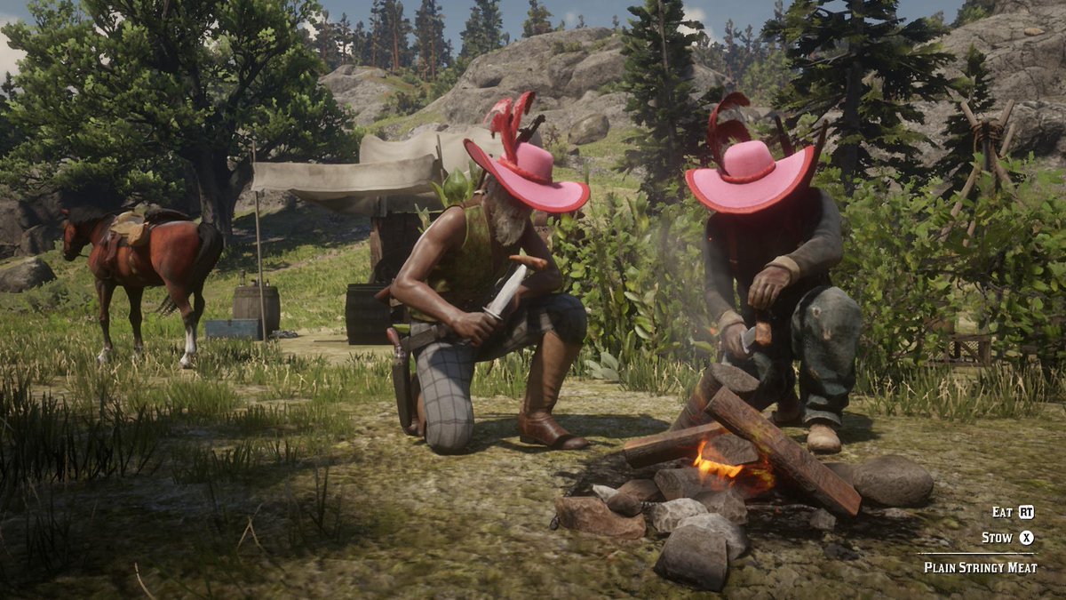 Pink Hat Gang strikes again! <a href="/souporsizemore/">Soup.eth</a> #RedDeadRedemption2 #XboxShare