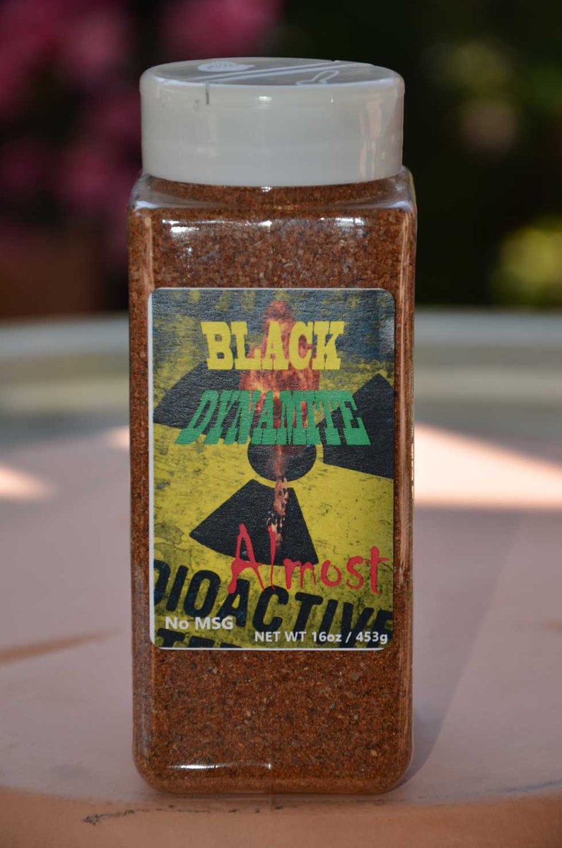 #cookinwitgus Black Dynamite is a rub that's ultra flavorful and delivers just the right amount of heat to whatever you use it on.  Makes you feel like you stole something when eating food seasoned with Black Dynamite. Click below to view or chat at cookinwitgus.com/blackDynamite.…