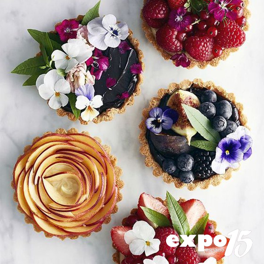 _Expo15's tweet photo. Postres con flores 
#ExpoEspacio15 SEPTIEMBRE 28 y 29 en #ExpoGuadalajara https://t.co/9FORQTIhh8