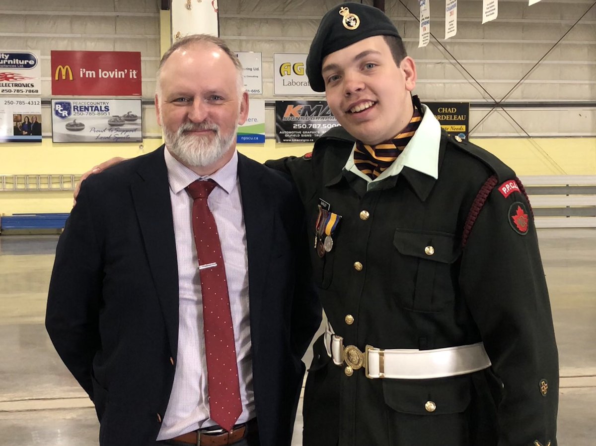 jgbarley's tweet photo. 2019 PPCLI 2276 Army Cadet ACR. I remember when I was the tall one... https://t.co/XohSERE6ON