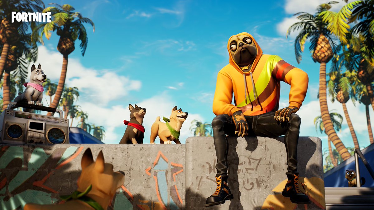 Fortnite On Twitter Puglife The New Grumble Gang Set Is