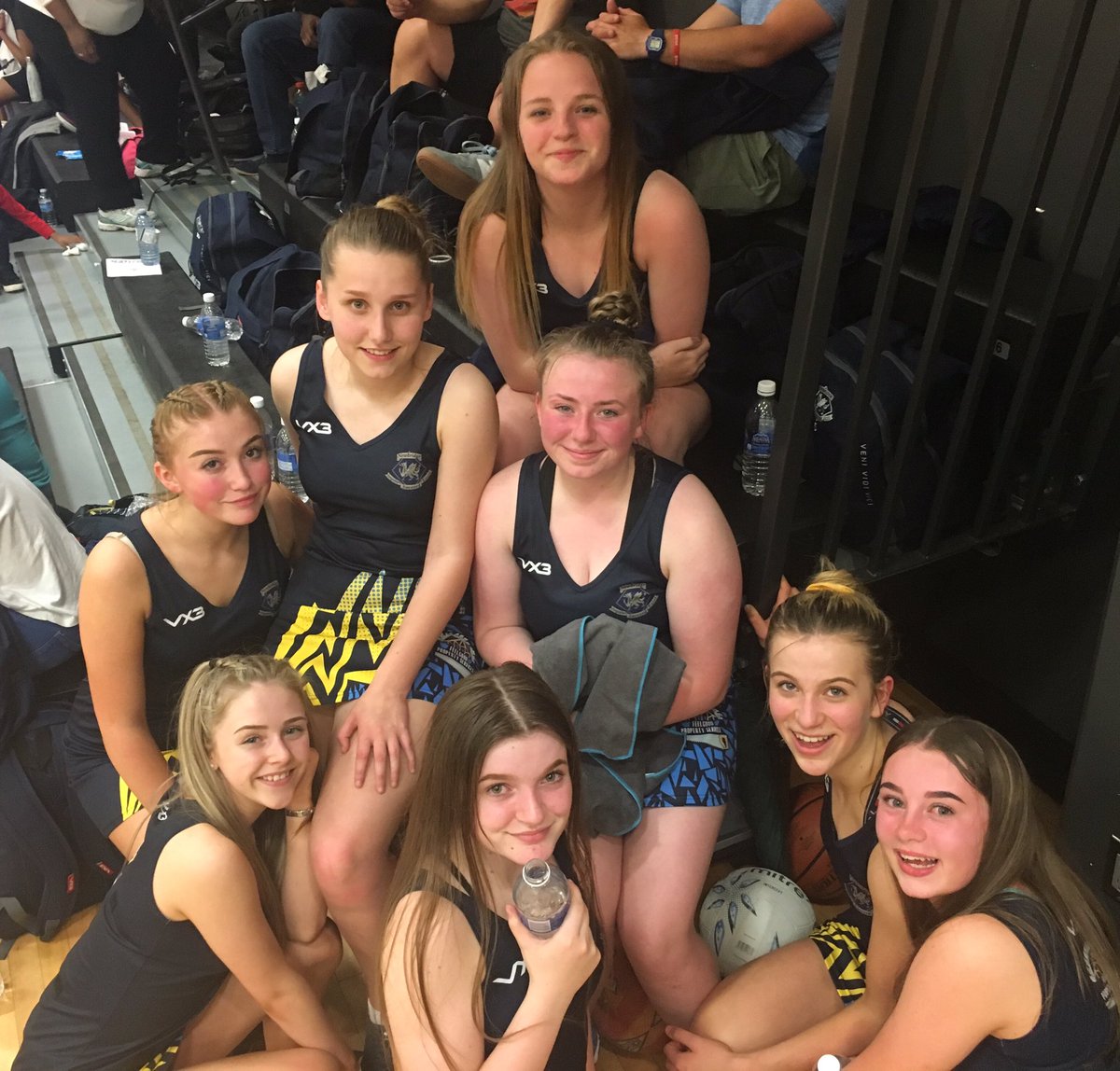 Great Netball performances from our Girls. Nice new dresses too thanks to our sponsor Feel Good Property Services.