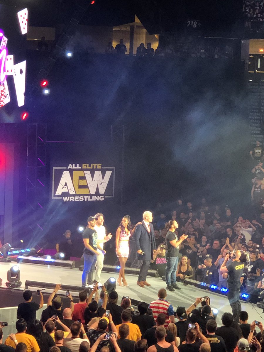 411 Wrestling On Twitter Cody Rhodes Says Aew Set Attendance Record At 20 000 For Mgm Grand Garden Arena Says It S Time To Start The Aew Revolution Aew Aewdon Https T Co Vlbfqmgqdh