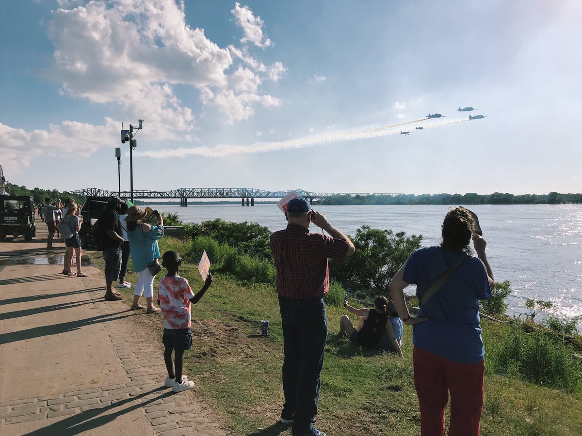 There’s just something about planes zooming right next to you and doing stunts that we love. We hope y’all loved the Air Show presented by <a href="/flymemphis/">Memphis International Airport (MEM)</a>!

#Mem200