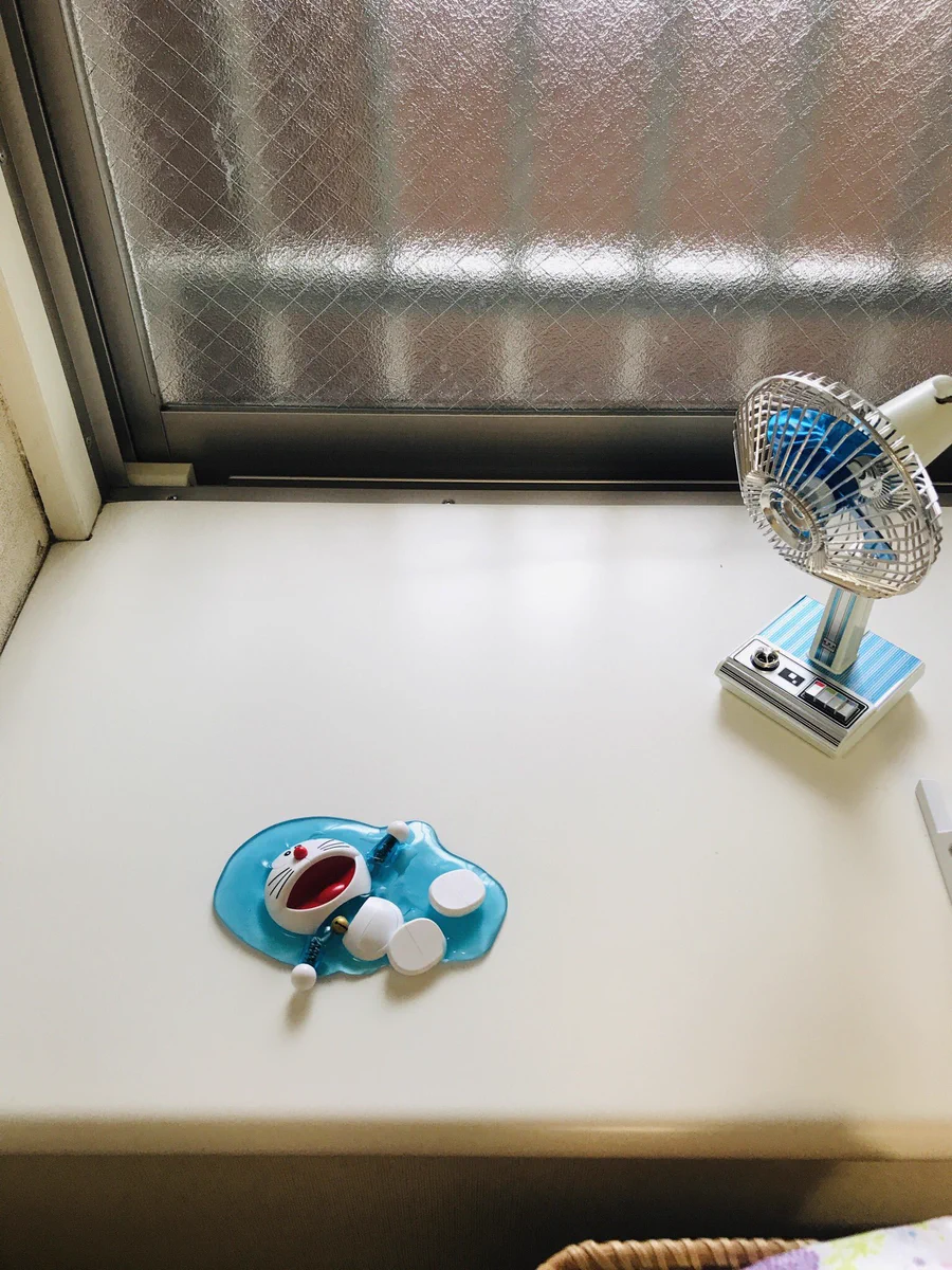 かわいい。溶けてるドラえもんにきゅんときます。