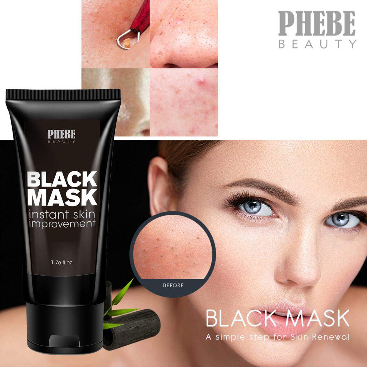 ibspot_dk's tweet photo. https://t.co/To6qMkJeFb
Phebe Beauty Blackhead Remover Mask, Blackhead Deep Cleansing Mask for All Skin Type, Activated Charcoal peeling Face Mask 1.76fl oz
#COSMETICS #blackhead #pimples #acne #skincare #skincaretips #skincareroutine #pores #pore #RemoveBlackheads #CharcoalMask https://t.co/ooMwnQT5yO