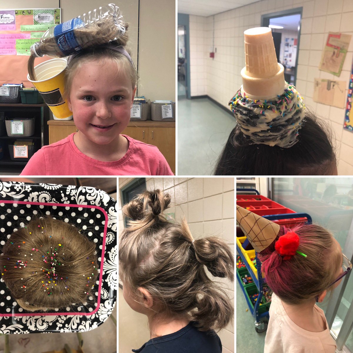 EcoleEVElem's tweet photo. Students working hard and having fun this week at Γcole Elbow Valley! #wackyhair #codingandrobotics #g4science @Sci_in_School https://t.co/uWG2uK7zSB