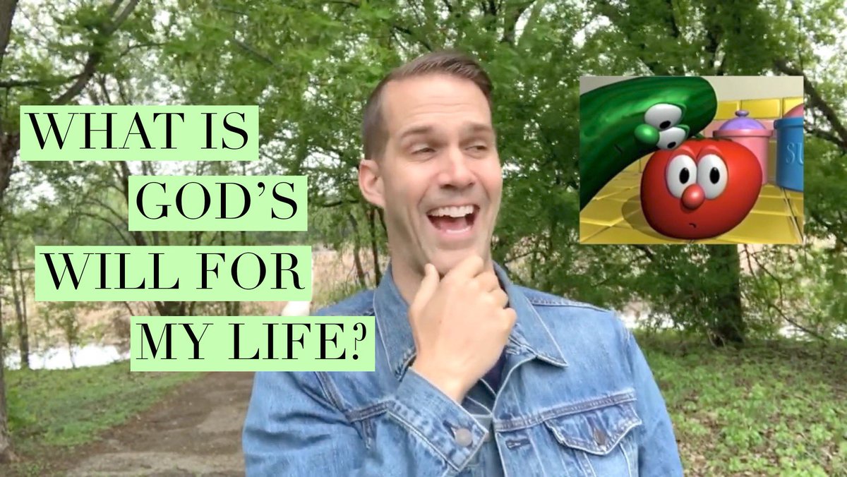 What is God’s will for you life? Let’s talk about that! Click the link and subscribe! 
youtu.be/LpO2iaCsIxU
